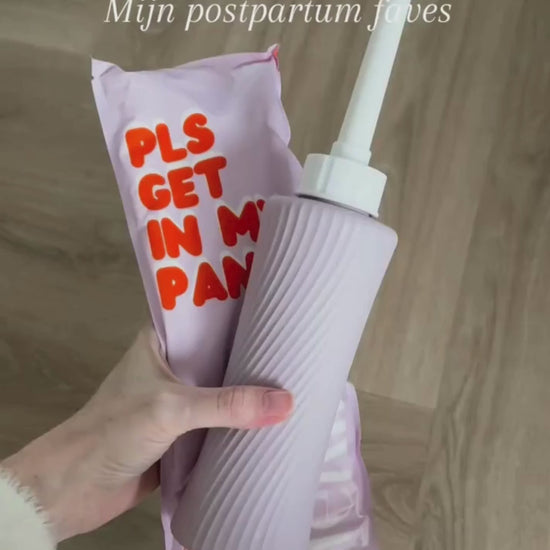 Cool Couchie Kit - Verkoelend kraamverband - vluchtkoffer - postpartum herstel - bevaltas - spoelfles - peribottle - Piekin - The Cool Couchie Club